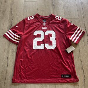 NWT San Francisco 49ers Christian McCaffrey Nike Football Game Jersey Men Sz XXL